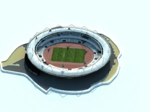 stadion olimpijski w londynie Model 3D