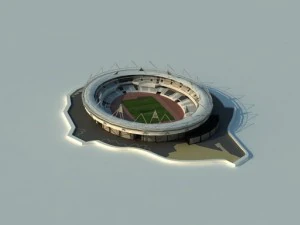 london olympic stadium 3D Model