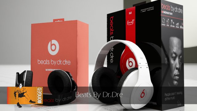 beats by drdre 3D Модель .c4d .max .obj .3ds .fbx .stl .blend 