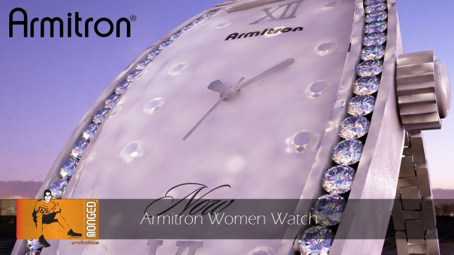 armitron now women watch 3D Model .c4d .max .obj .3ds .fbx .stl .blend 