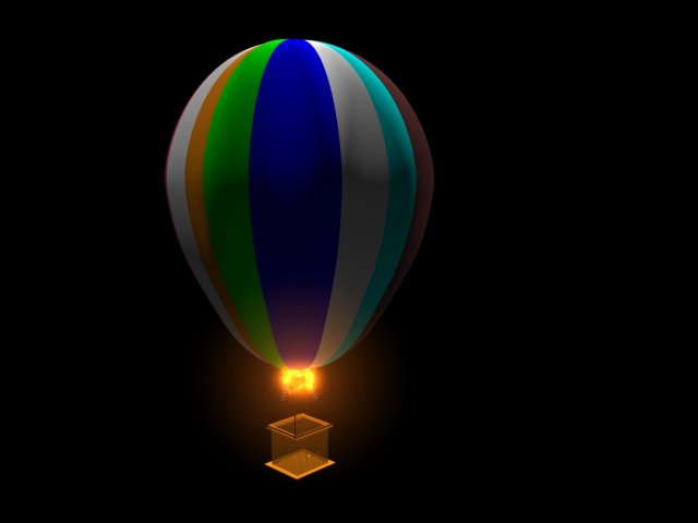 ballon 3D Модель .c4d .max .obj .3ds .fbx .stl .blend 