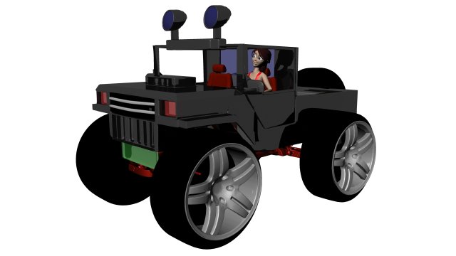 car 3D Model .c4d .max .obj .3ds .fbx .stl .blend 