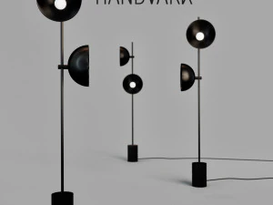 lampa studyjna Model 3D