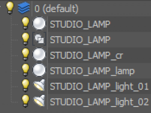 studio lamp 3D Model
