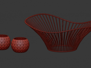 chantal set 3D Модель