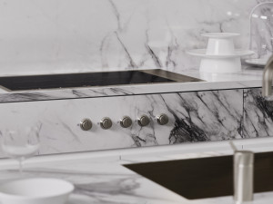 brutal kitchen piet boon marble 3D 模型