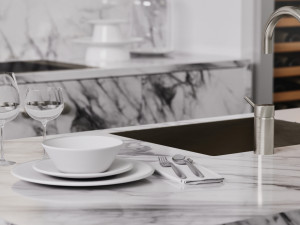 brutal kitchen piet boon marble 3D 模型