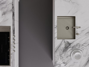 brutal kitchen piet boon marble 3D 模型