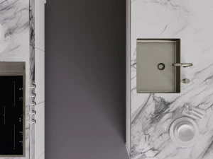 brutal kitchen piet boon marble 3D Model