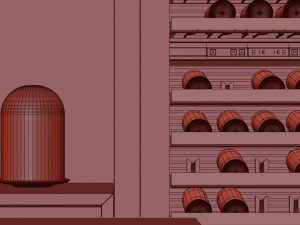 brutal kitchen piet boon marble 3D 模型