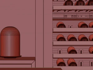 brutal kitchen piet boon marble 3D Model