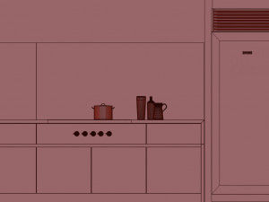 piet boon kitchen brutal Model 3D
