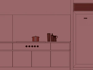 piet boon kitchen brutal 3D Model
