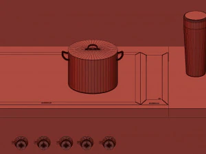 piet boon kitchen brutal 3D Model