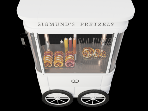 little pretzel cart 3D Model