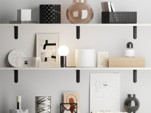 decorative set n2 Modello 3D