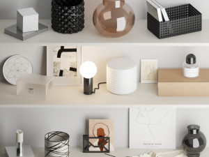 decorative set n2 3D Model