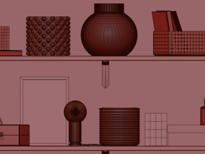 decorative set n2 3D Model