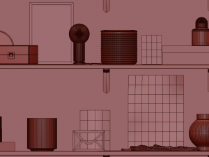 decorative set n2 3D Model
