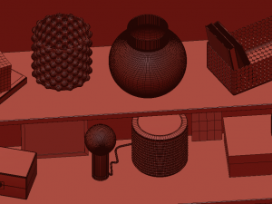 decorative set n2 3D Model