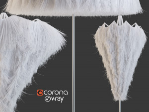 frou frou parasol 3D Model