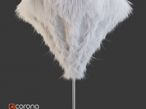 frou frou parasol Model 3D