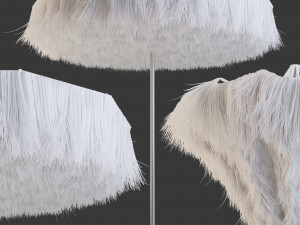 frou frou parasol Model 3D