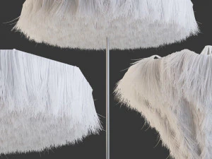 frou frou parasol 3D Model