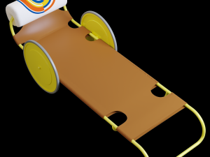 locus solus sun lounger 3D Model