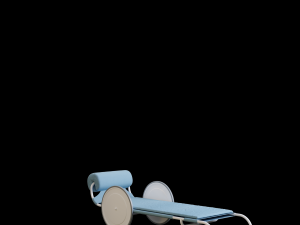 locus solus sun lounger 3D Model