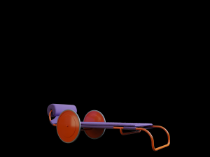 locus solus sun lounger 3D Model