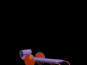 locus solus sun lounger 3D Model