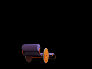 locus solus sun lounger 3D Model