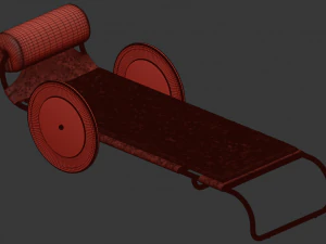 locus solus sun lounger 3D Model