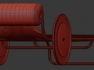 locus solus sun lounger 3D Model