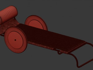 locus solus sun lounger 3D Model