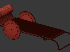 locus solus sun lounger 3D Model