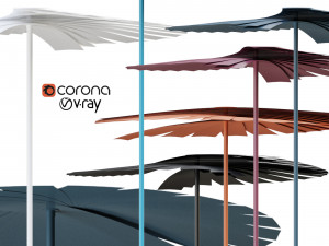 ensombra folding parasol Modello 3D