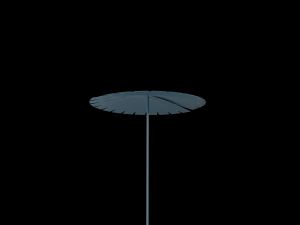 ensombra folding parasol 3D-Modell