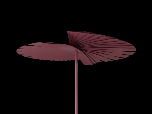 ensombra folding parasol 3D-Modell