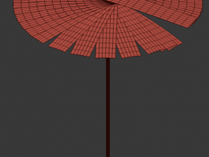 ensombra folding parasol 3D-Modell