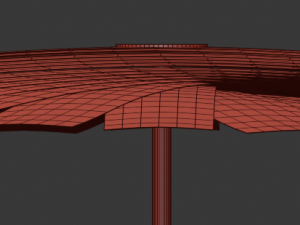 ensombra folding parasol 3D-Modell