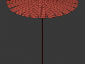 ensombra folding parasol 3D-Modell