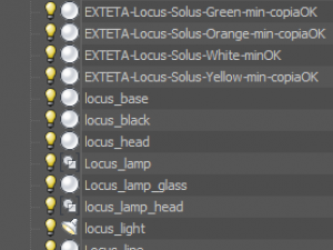 locus solus floor lamp 3D Model