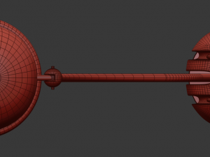 locus solus floor lamp 3D Model