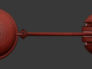 locus solus floor lamp 3D Model