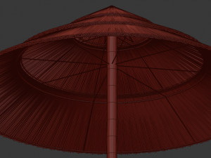 exotic ombrelloni 3D Модель
