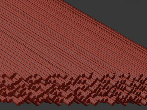 exotic ombrelloni 3D Model