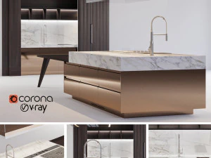 アークライン・コンヴィヴィウム・モードス 3Dモデル