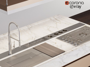 arclinea convivium modus 3D Model